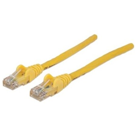 Intellinet Network Solutions 50 Ft Yellow Cat6 Snagless Patch Cable 342407